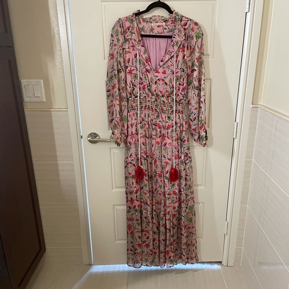 Banjanan silk maxi dress